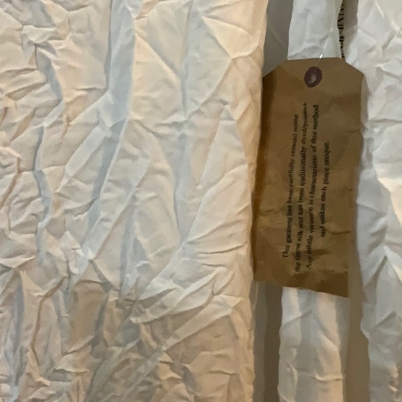 NWT Comfy USA Keaton crinkle oversize shirt - Picture 6 of 8